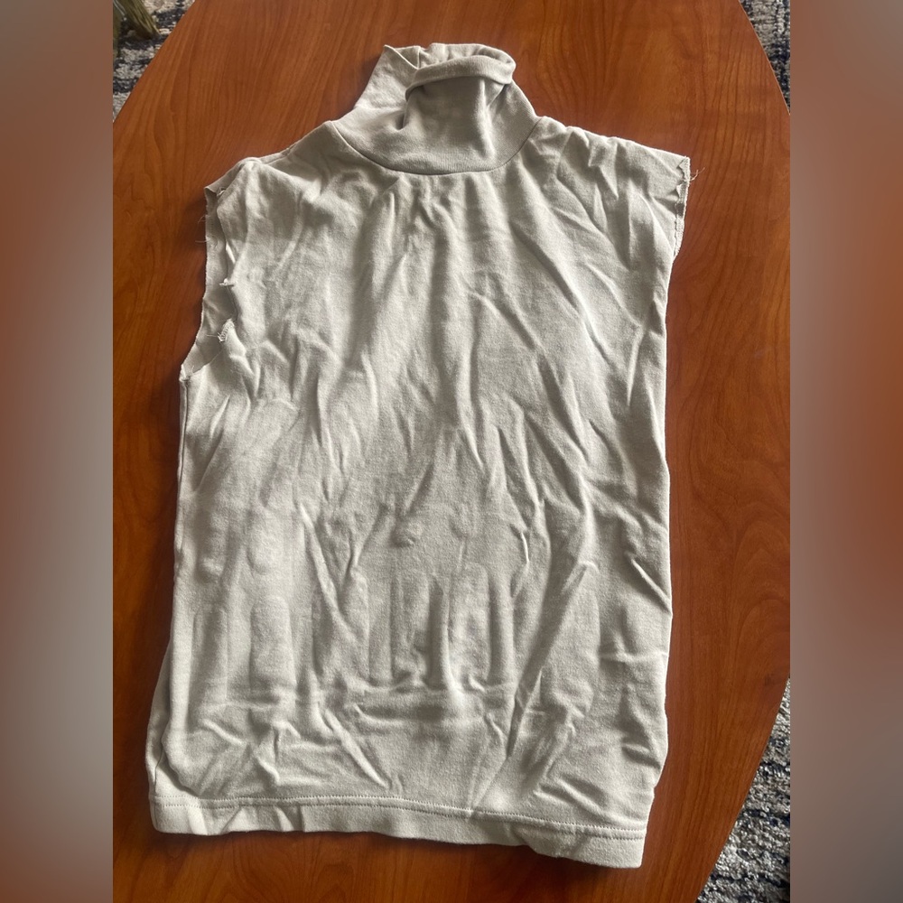 Christopher & Banks Soft Gray Turtleneck Sweater